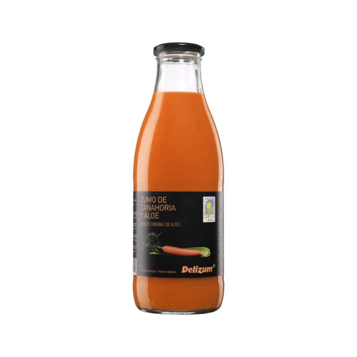 Zumo de Zanahoria & Aloe Bio 6x750ml Delizum