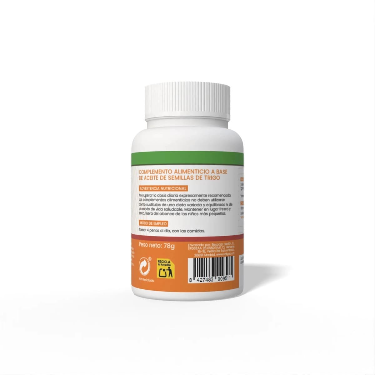 Germen de trigo 700mg 110 perlas Sotya