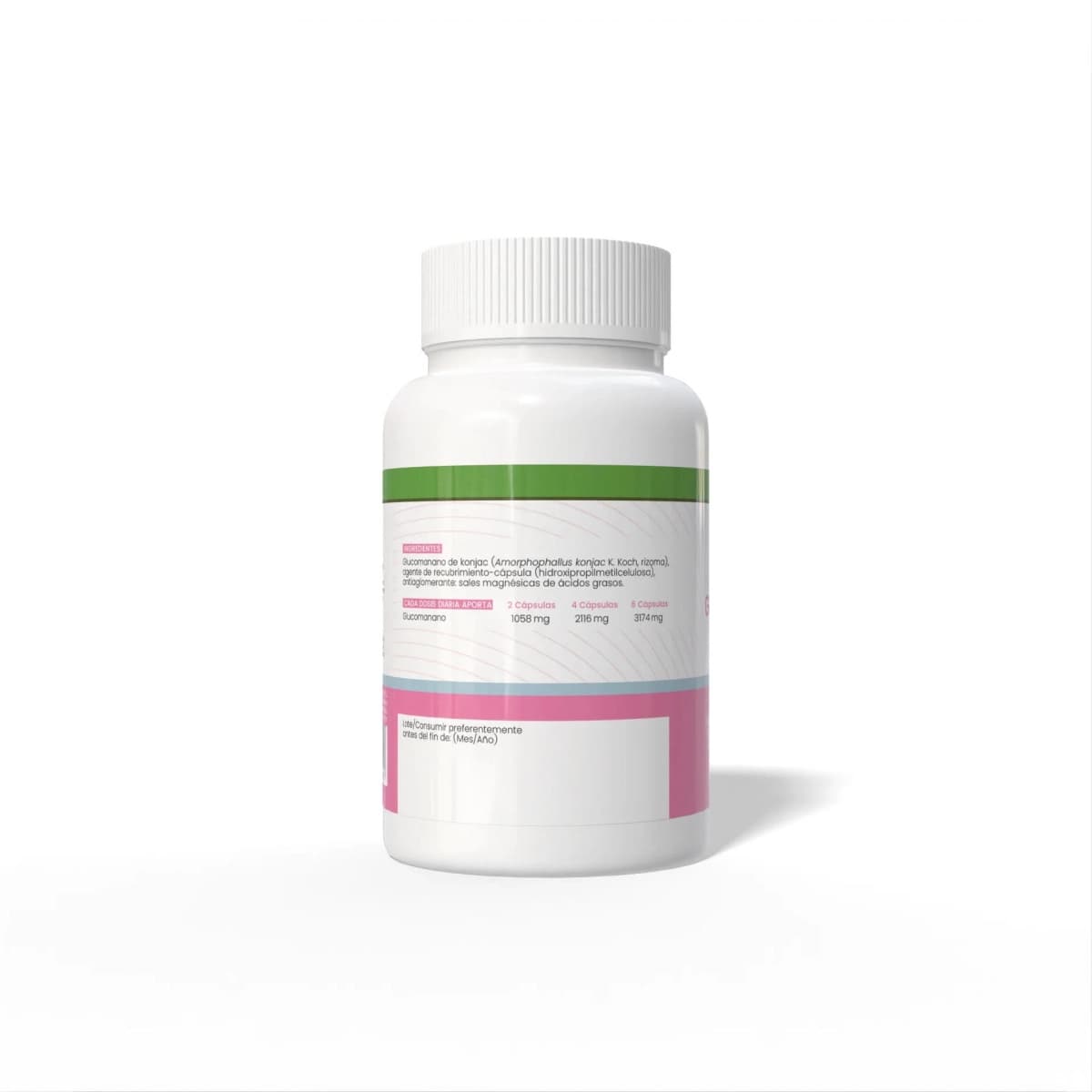 Glucomanano - konjac 760mg 120 capsulas Sotya