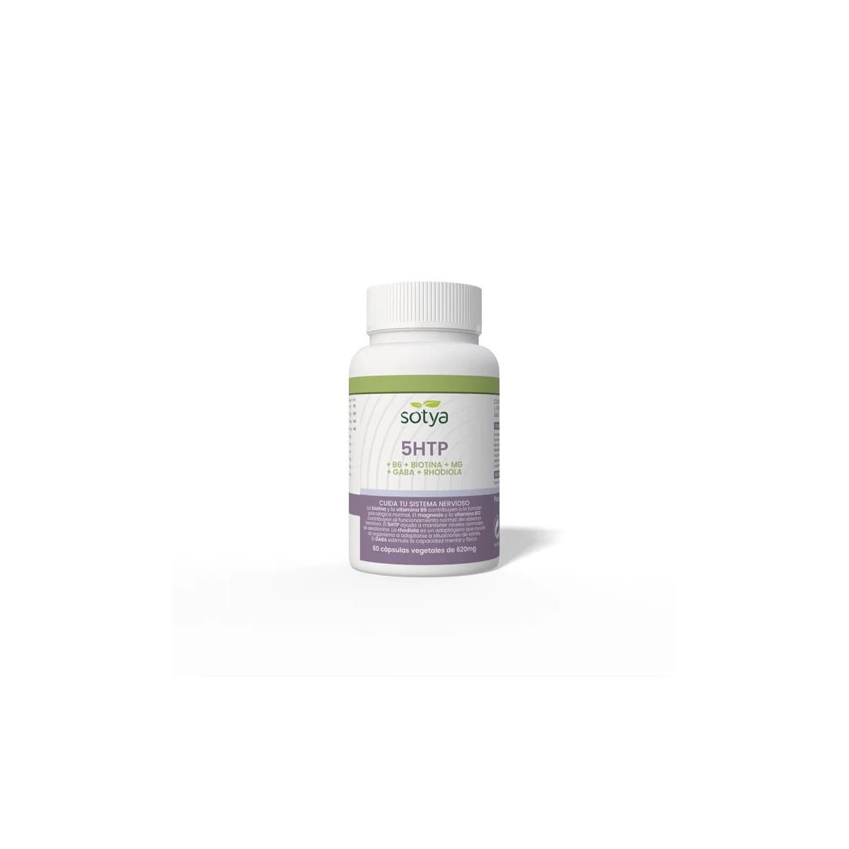 Triptofano 5HTP+B6+Biotina+Magnesio 650mg 60 capsulas Sotya