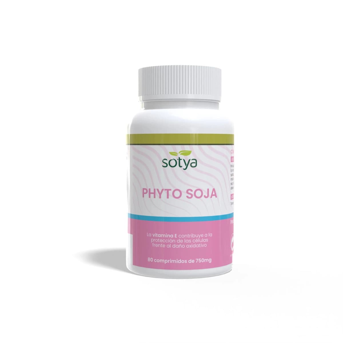 Phyto soja isoflavonas 750mg 80 comprimidos Sotya