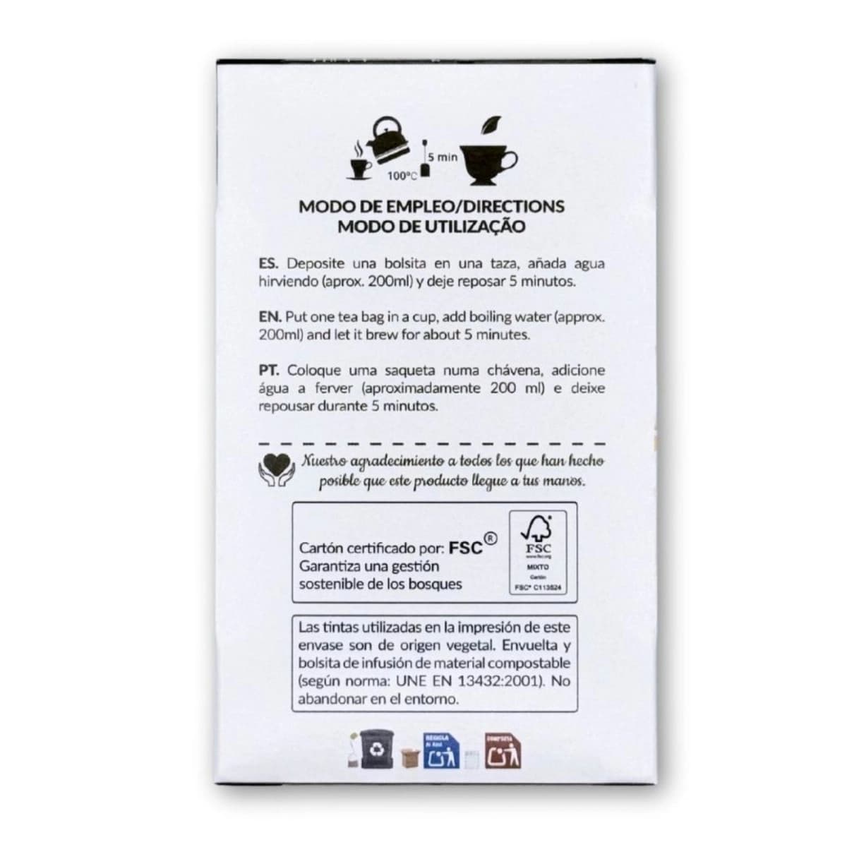 Regaliz Infusion Bio 20 filtros Artemis