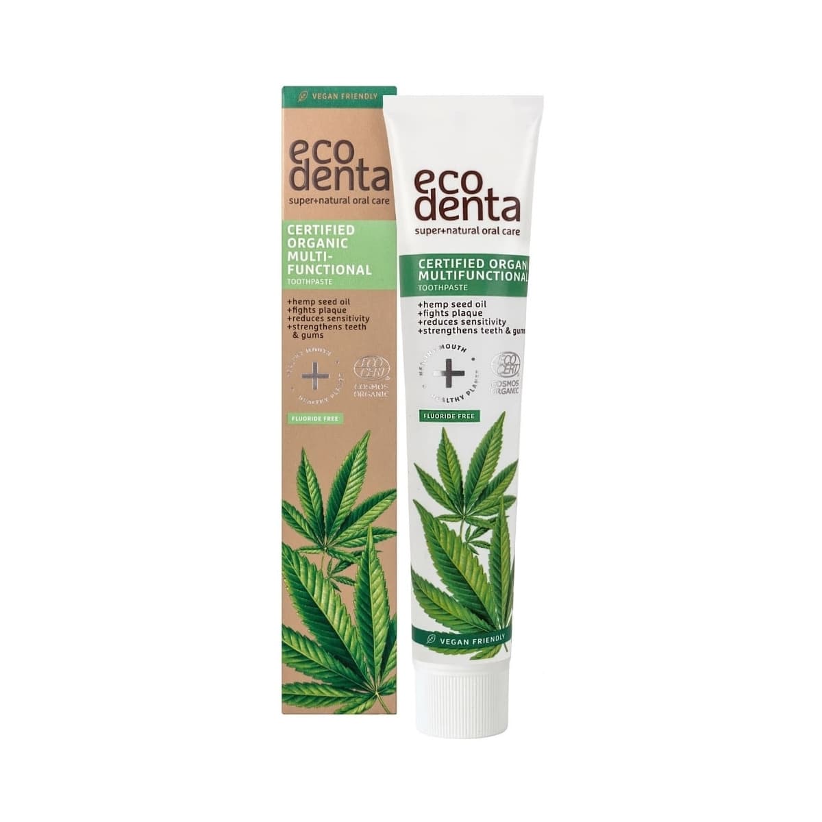 Pasta dental Multifuncion con aceite cañamo Bio 75ml EcoDenta