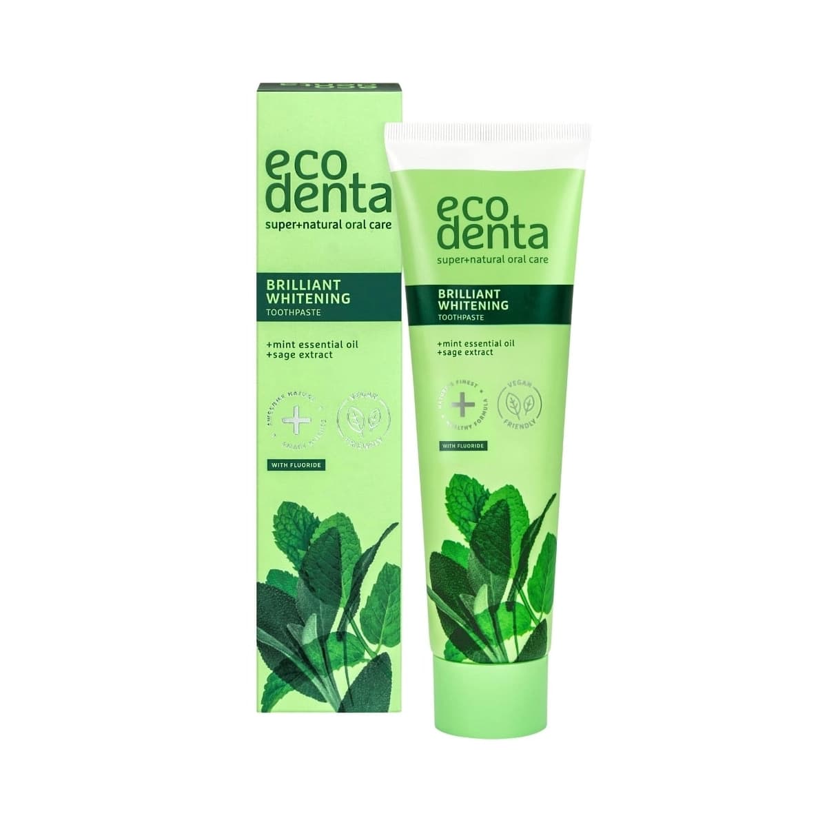 Pasta dental Blanqueadora con menta y salvia 100ml EcoDenta