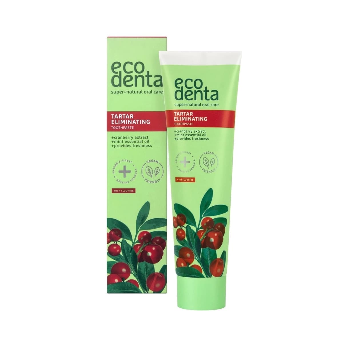 Pasta dental Elimina Sarro con arandano rojo 100ml EcoDenta