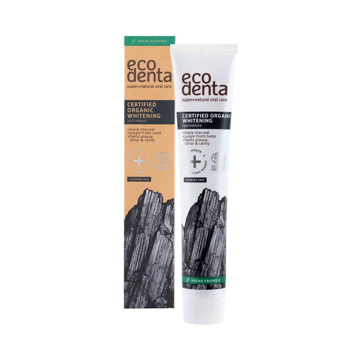 Pasta dental Blanqueadora con carbon Bio 75ml EcoDenta