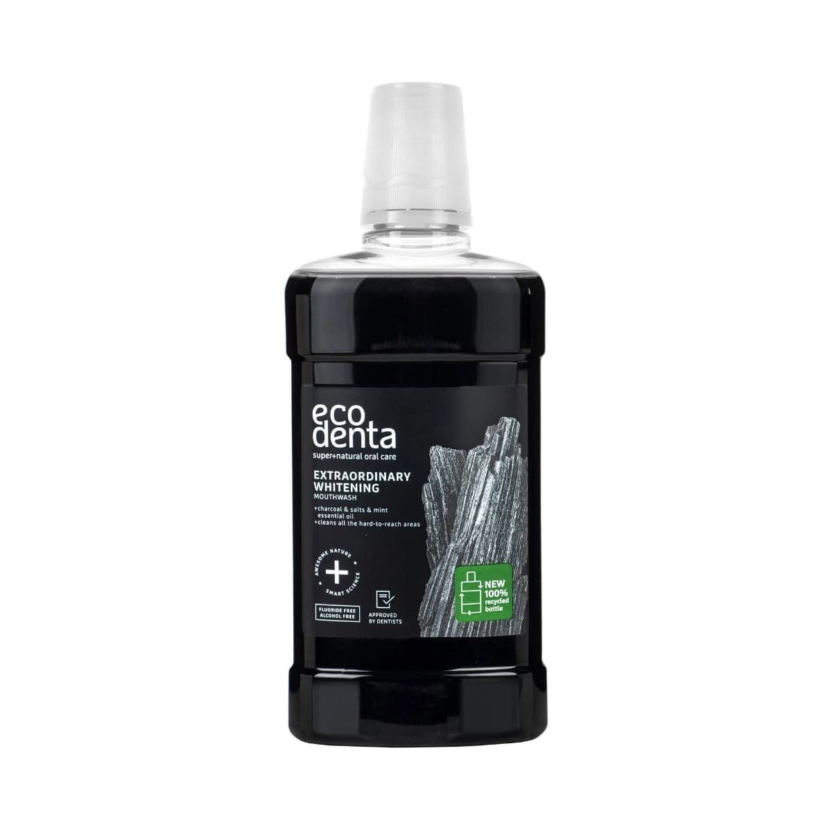 Enjuague bucal Blanqueador con carbon activo 500ml EcoDenta