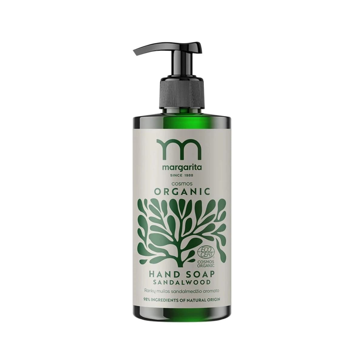 Jabon de manos Sandalwood Bio 300ml Margarita