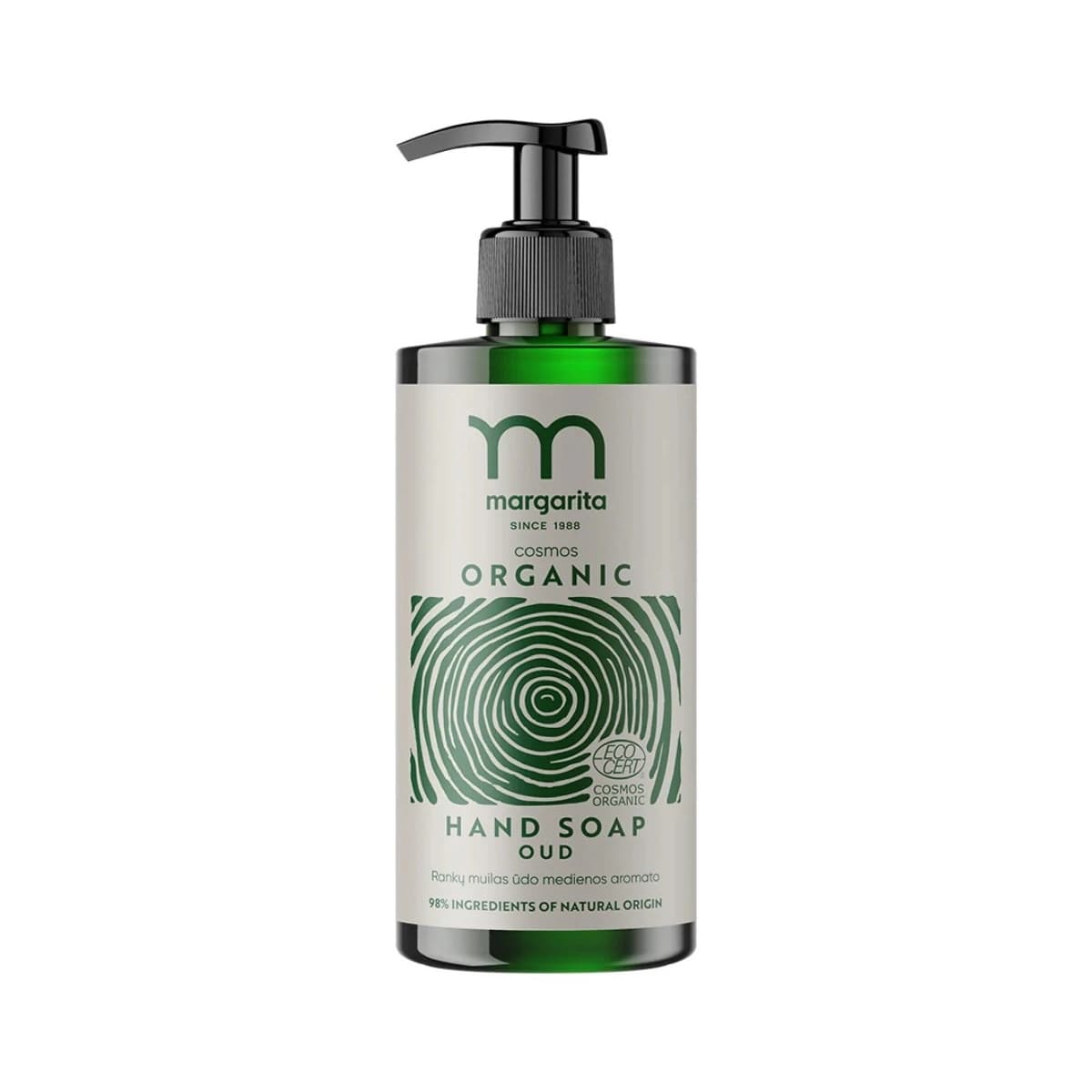 Jabon de manos Madera de Oud Bio 300ml Margarita
