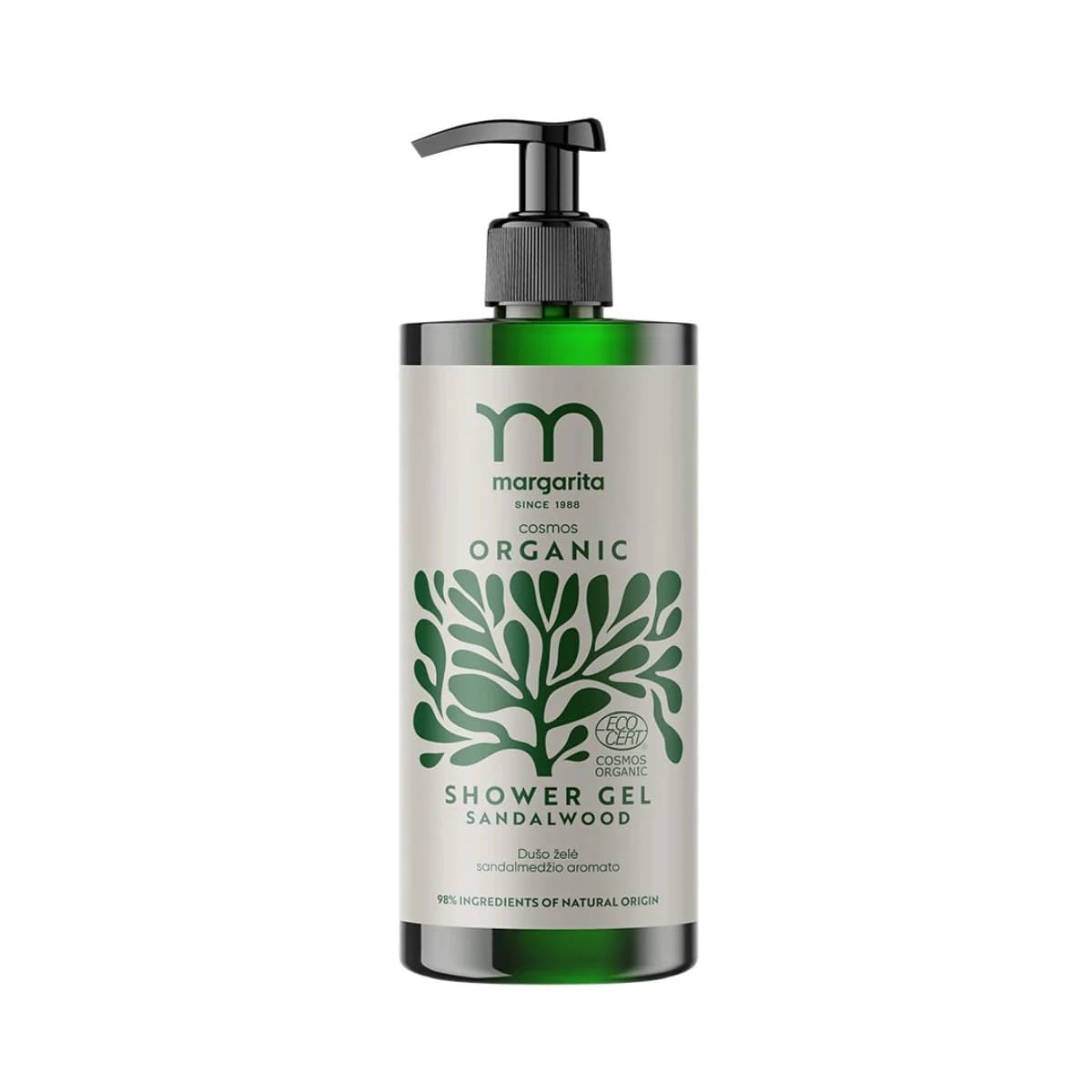 Gel de ducha Sandalwood Bio 400ml Margarita