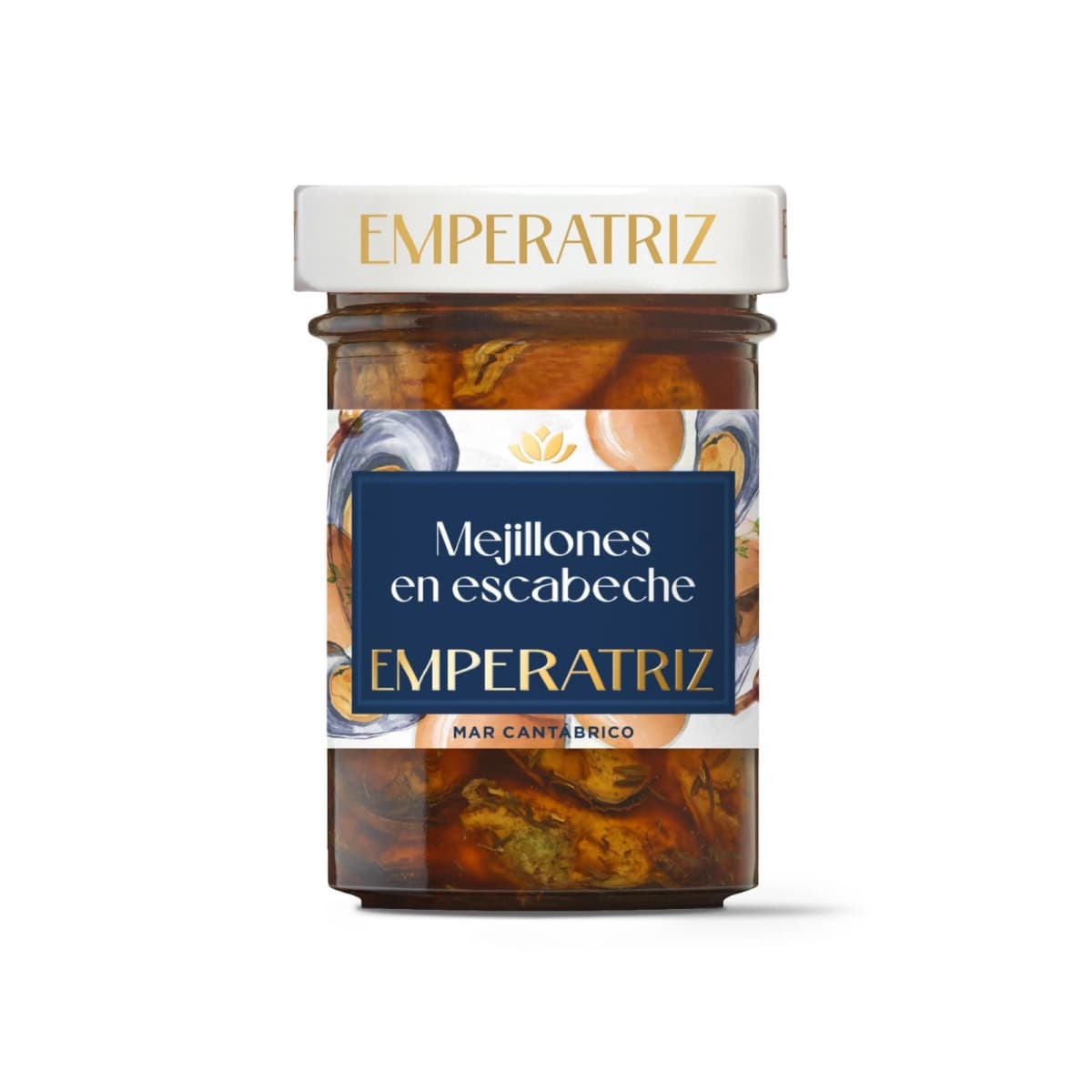 Mejillones gallegos en escabeche 212ml Emperatriz