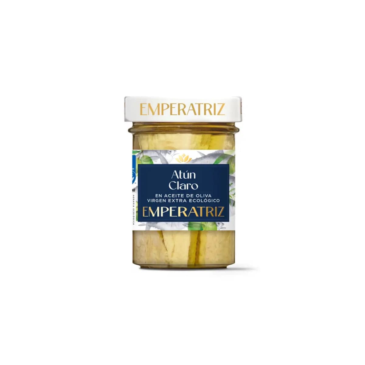 Atun claro MSC en Aceite Oliva VE Bio 212ml Emperatriz