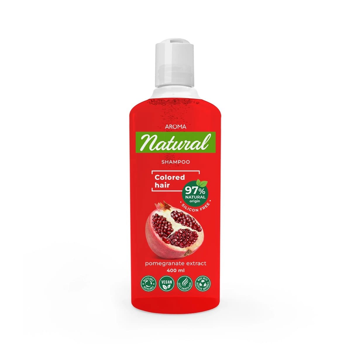Champu granada Cabellos Teñidos 400ml Rose&Rose