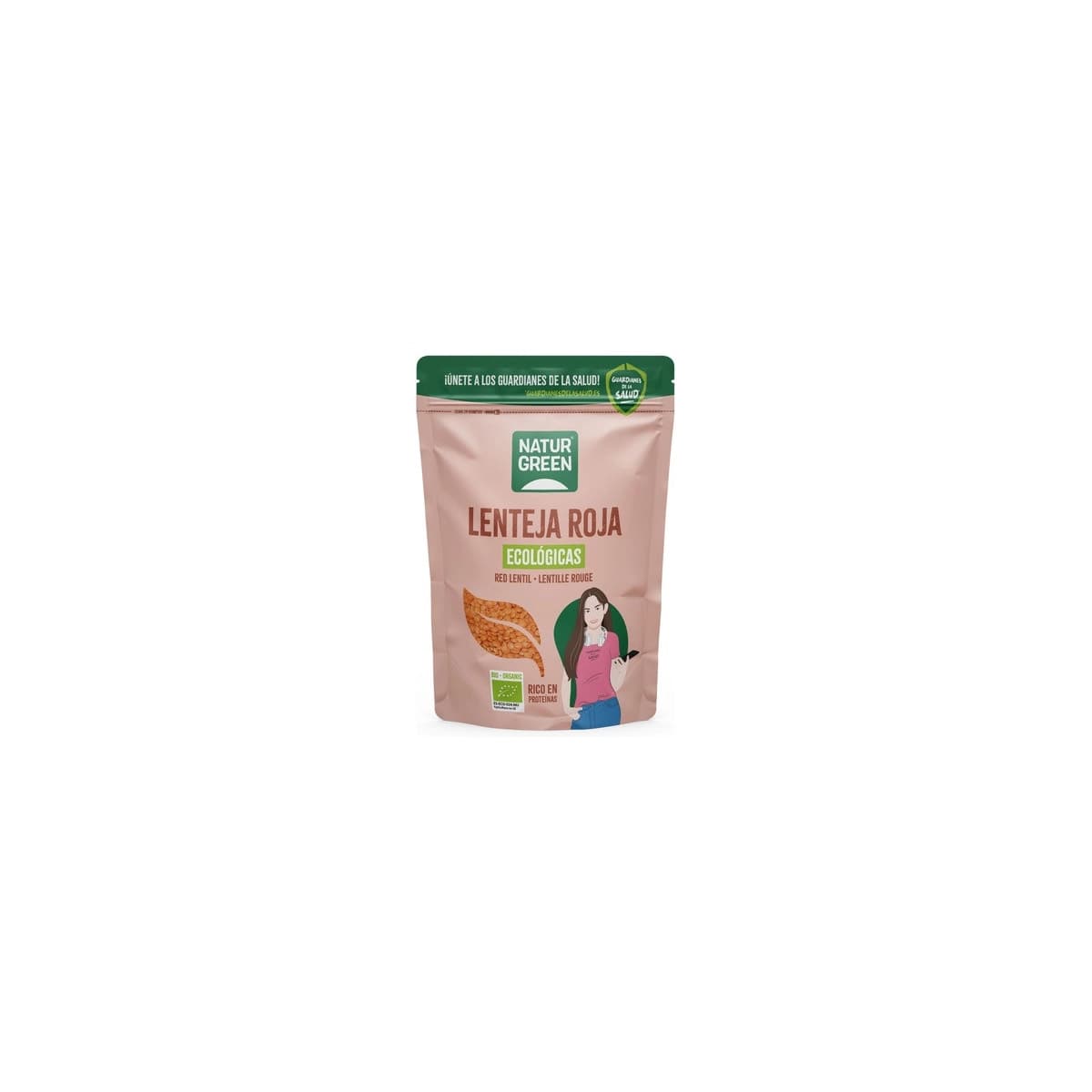 Lenteja roja Bio 500g NaturGreen