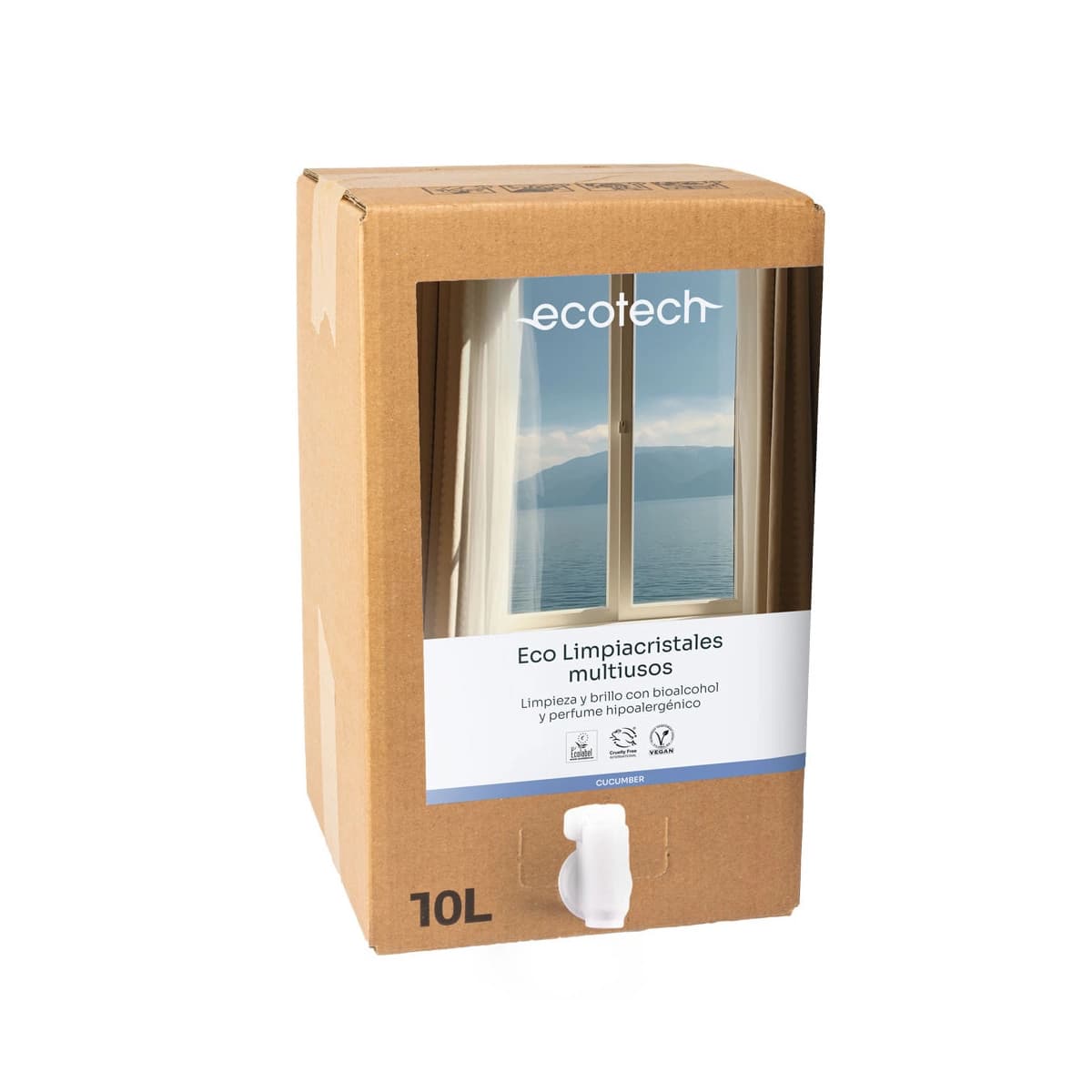 Limpiacristales Multiusos (Cucumber) Eco 10L Ecotech