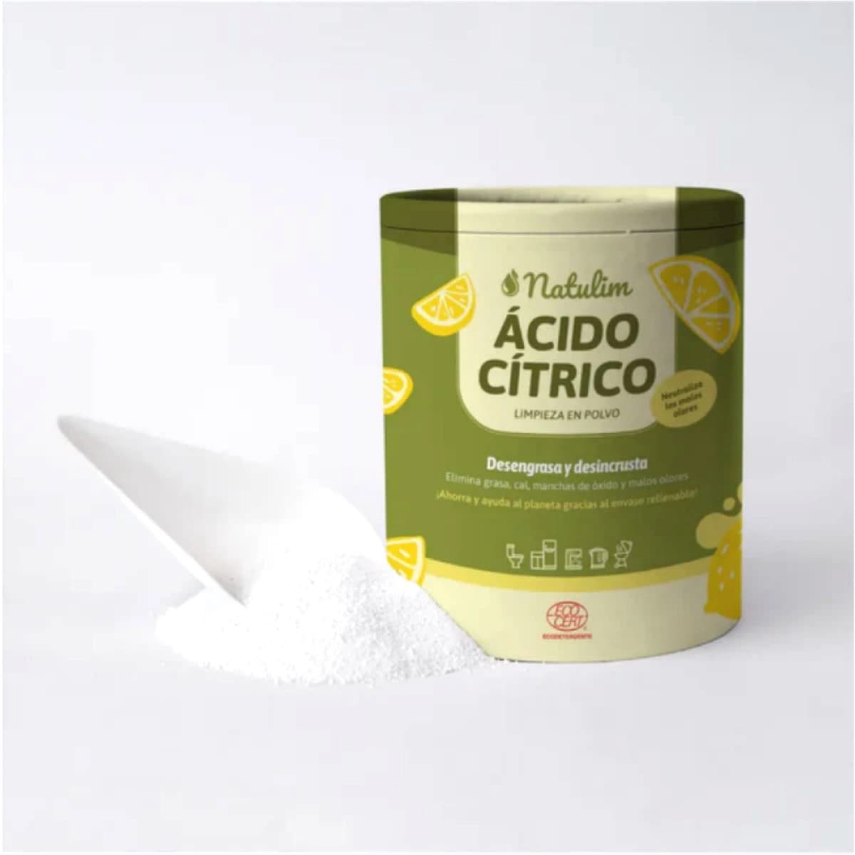 Acido Citrico Limpiador versatil 42 usos 500g Natulim