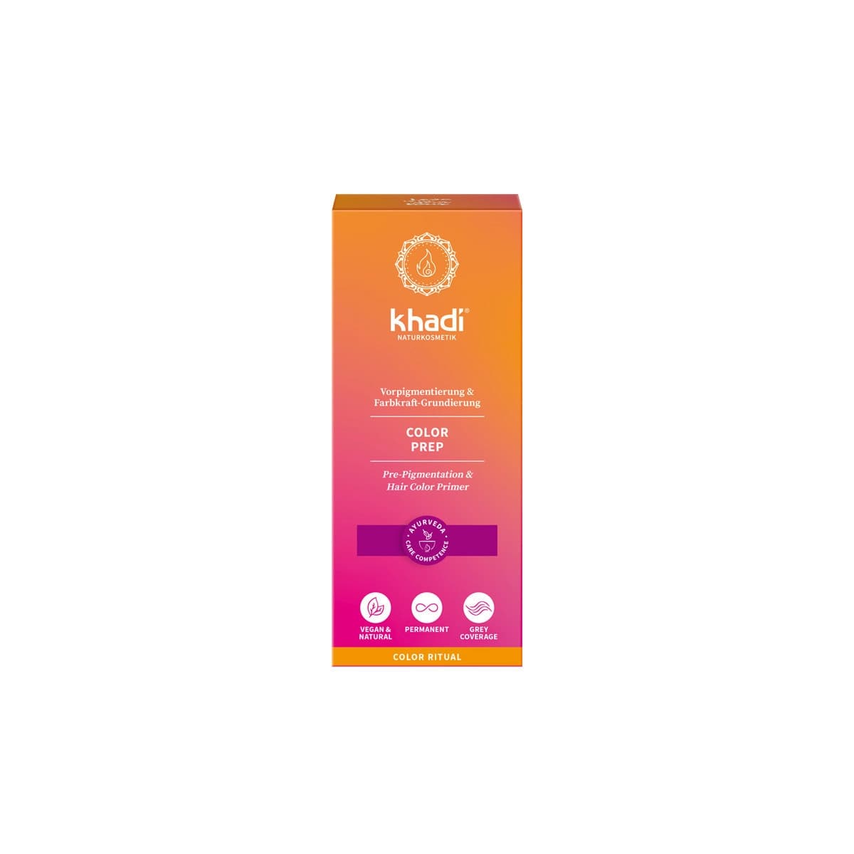 Tinte Color Prep (pre-pigmentacion) 100g Khadi