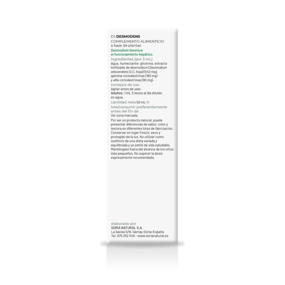 Extracto de Desmodens 50ml Soria Natural