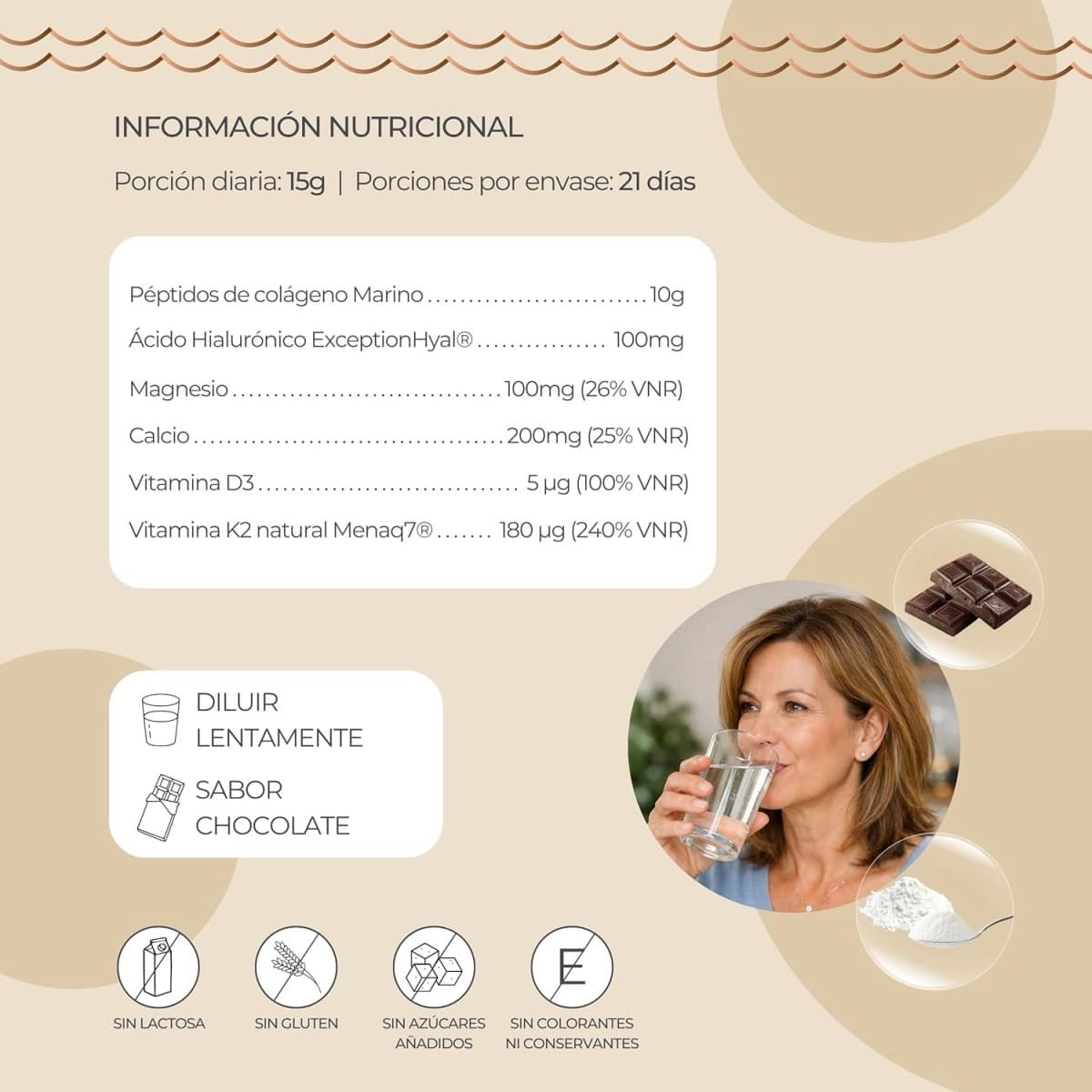 Colagenova Osteoforte Marino Chocolate Con MenaQ7 315g Vaminter