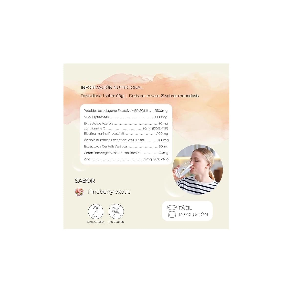 Colagenova Beauty+ Skin Repair 21 sobres de 10g Vaminter