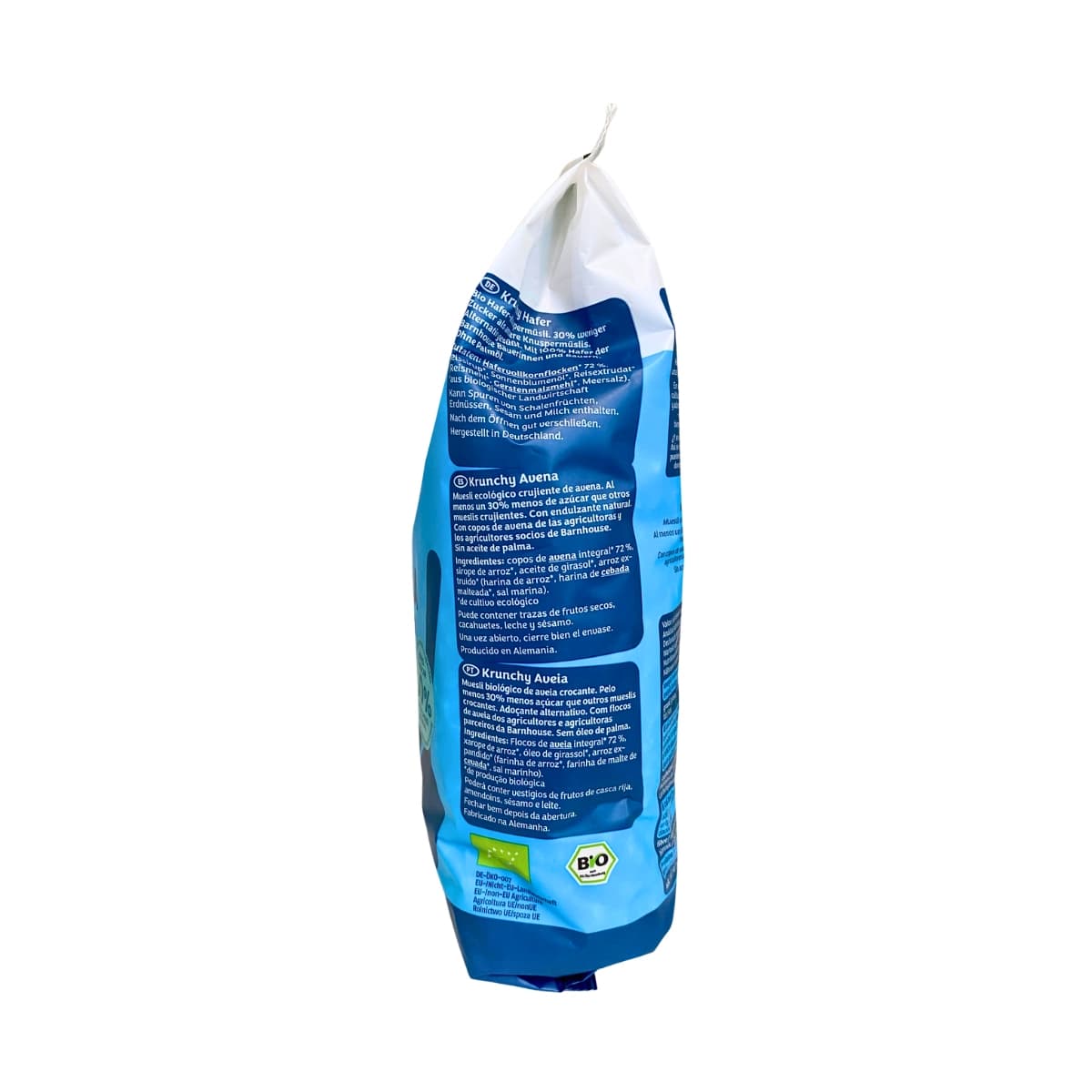 Muesli Krunchy Avena 30% menos azucar Bio 625g Barnhouse