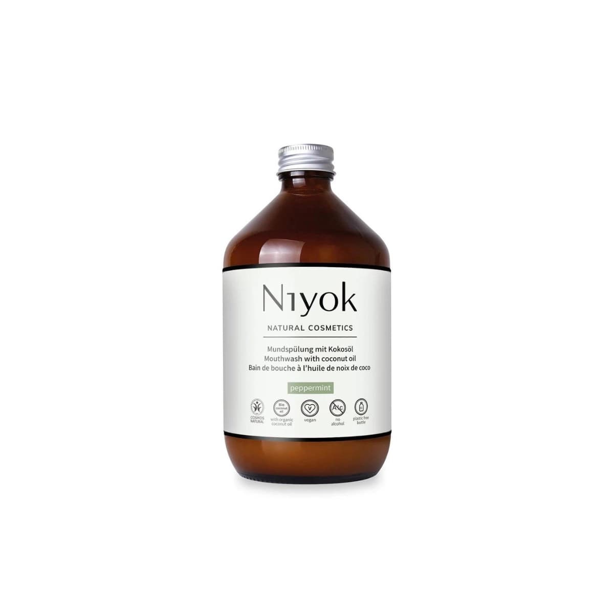 Enjuague bucal con aceite de coco 500ml Niyok