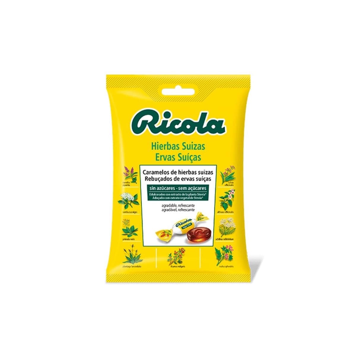 Bolsa de caramelos Hierbas 70 g Ricola