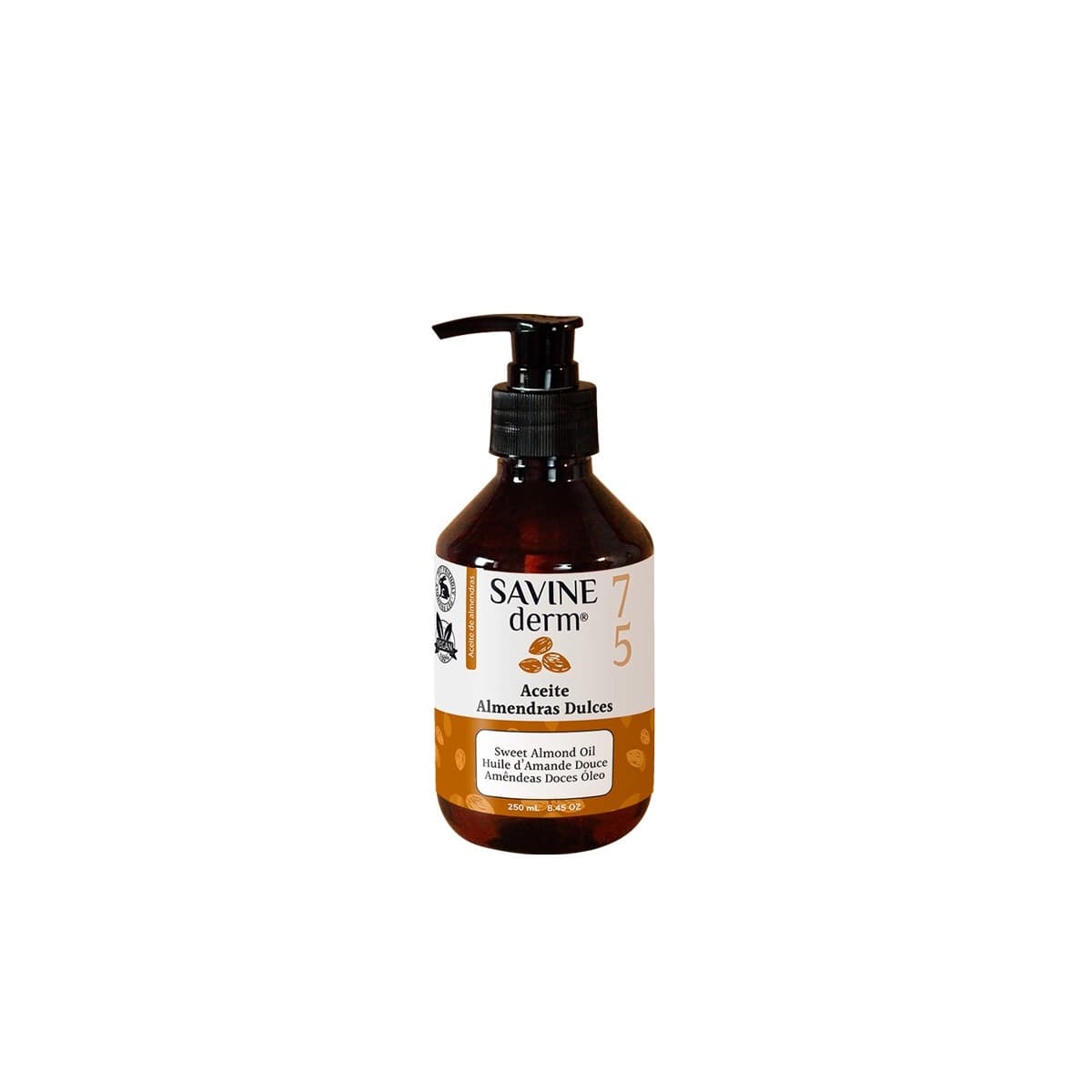 Aceite de almendras dulces 250ml Savine Derm