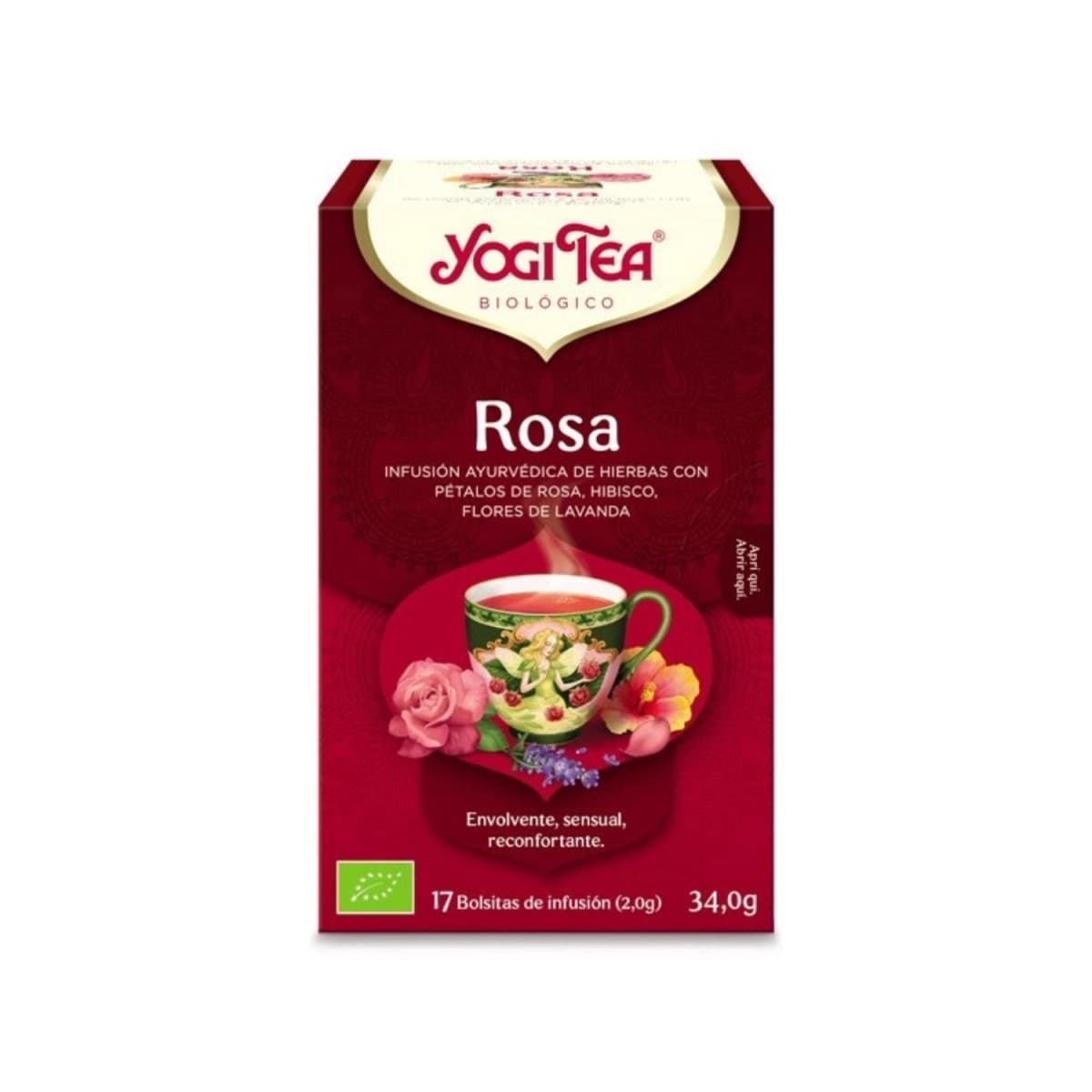 Yogi Tea Rosa 17 filtros BIO