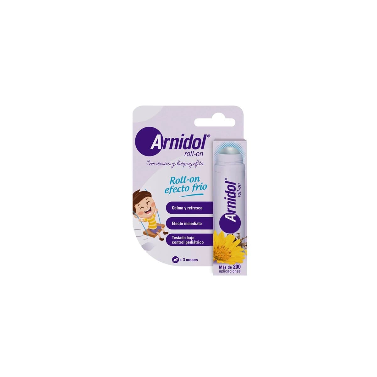 Roll on arnica efecto frio 15ml Arnidol