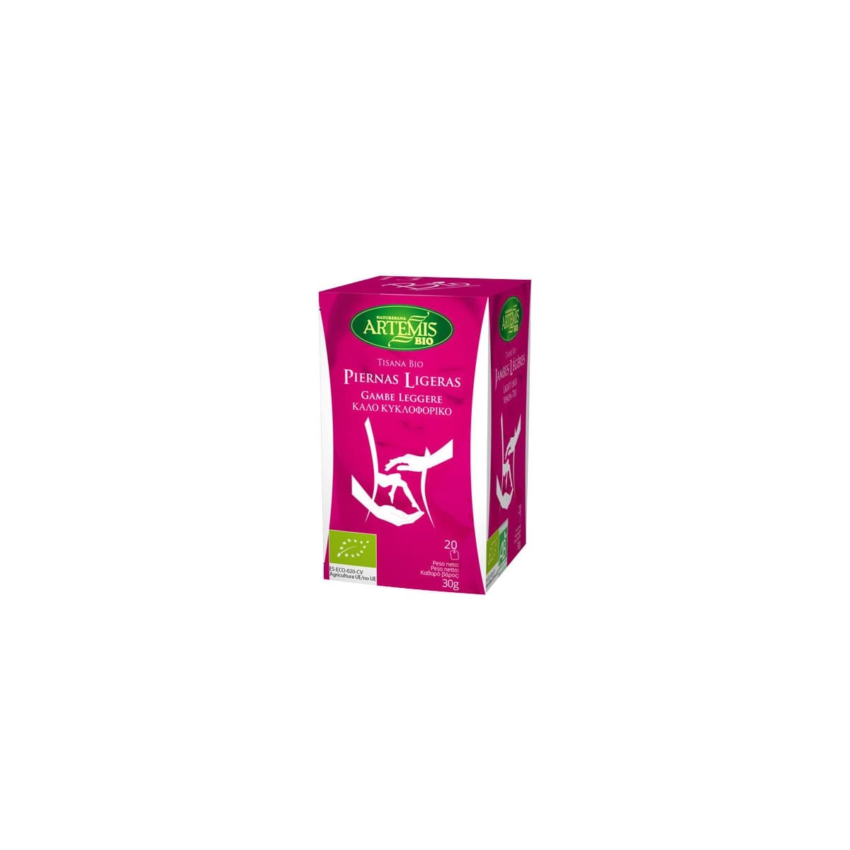 Piernas cansadas mujer bio 20 filtros Artemis