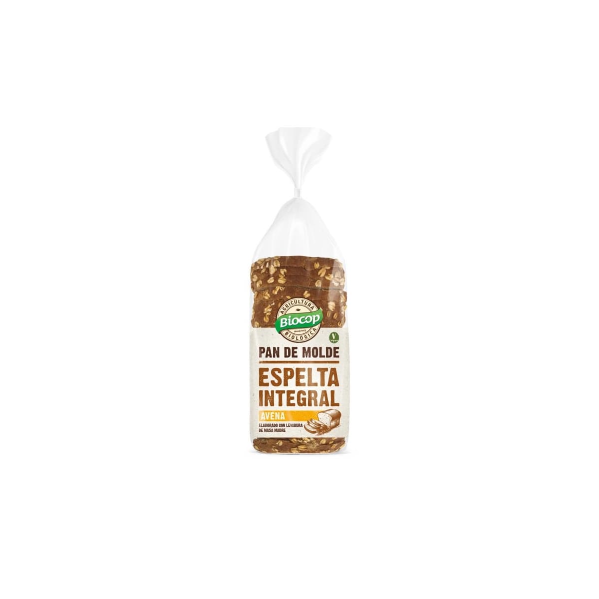 Pan molde espelta integral avena 400g Biocop