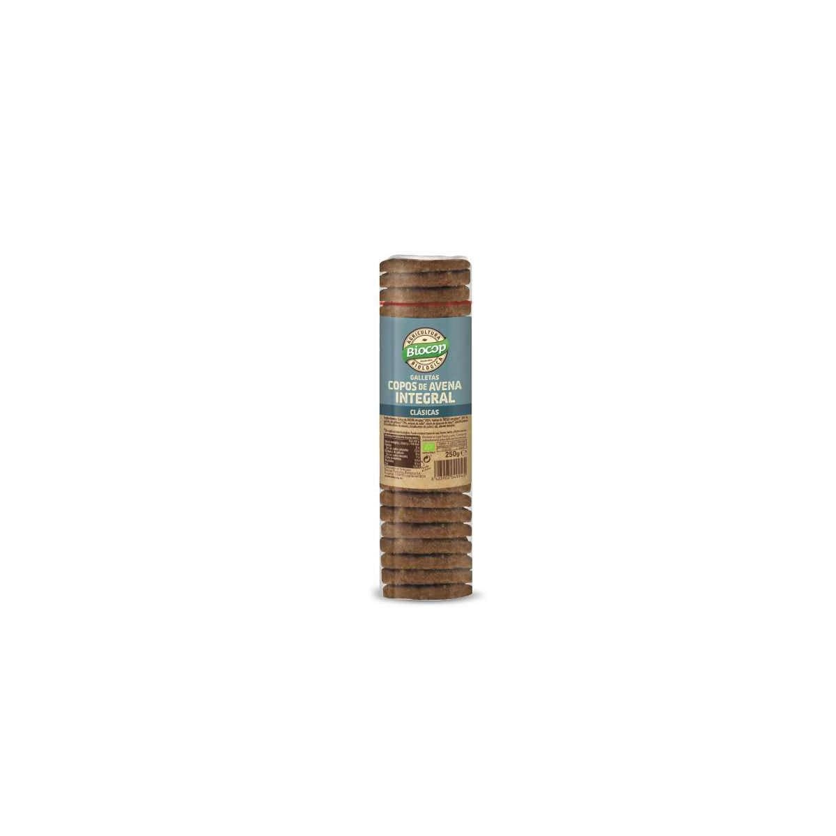 Galleta copos de avena integral Biol 250 g Biocop