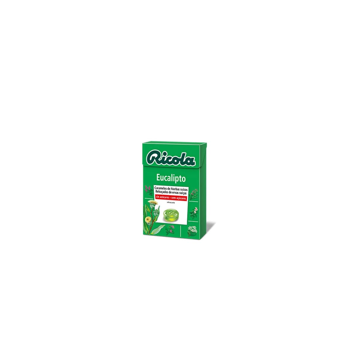 Caramelos de eucalipto sin azucar 50g Ricola
