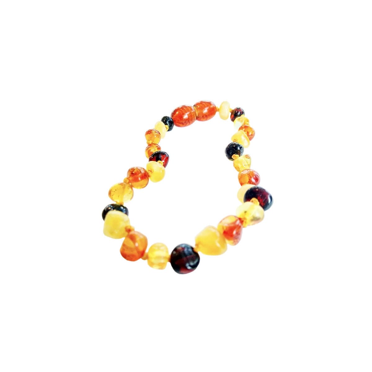 Pulsera ambar baltico color mix 16/17 cm Ambaltic