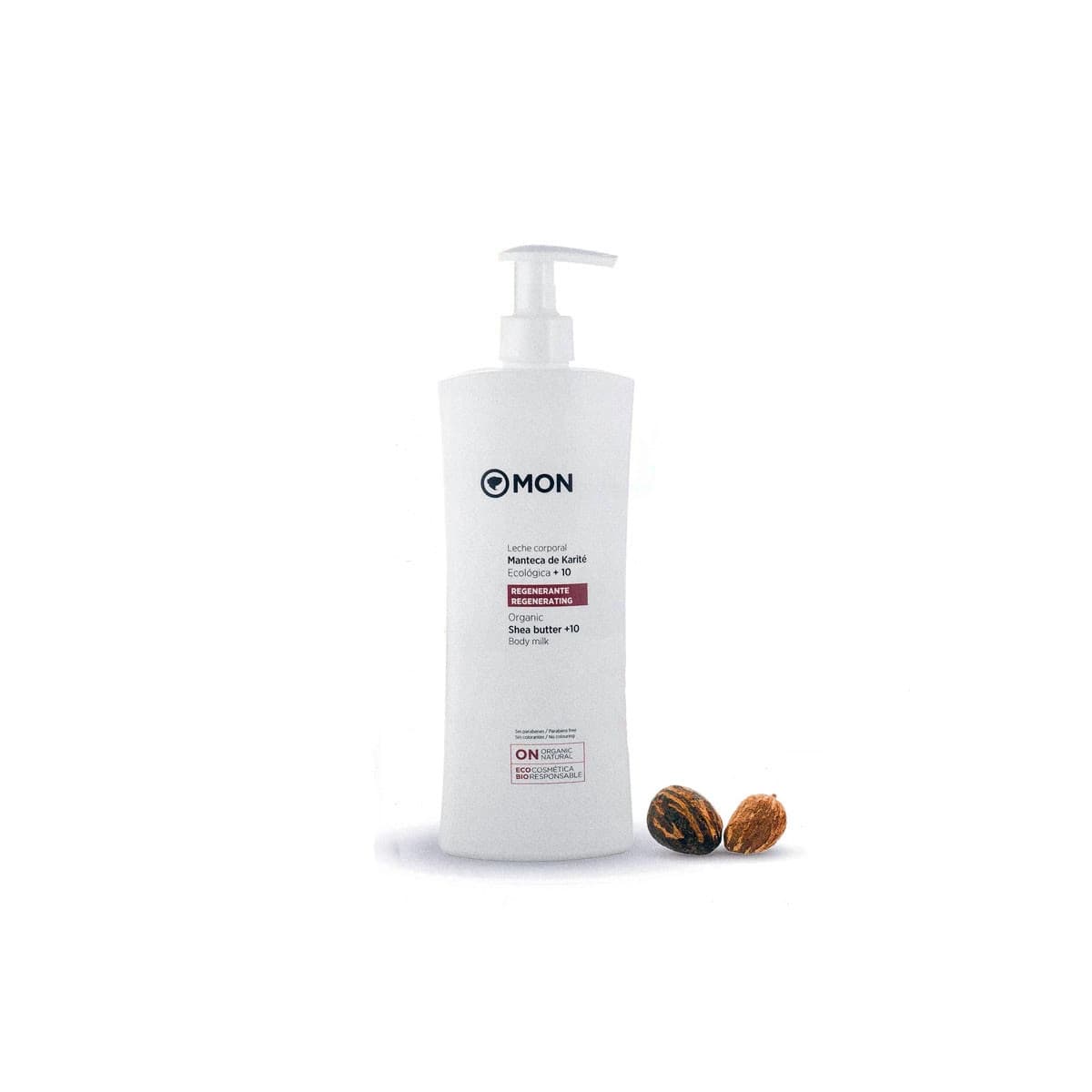 Leche corporal de manteca de karite +10 500ml MON