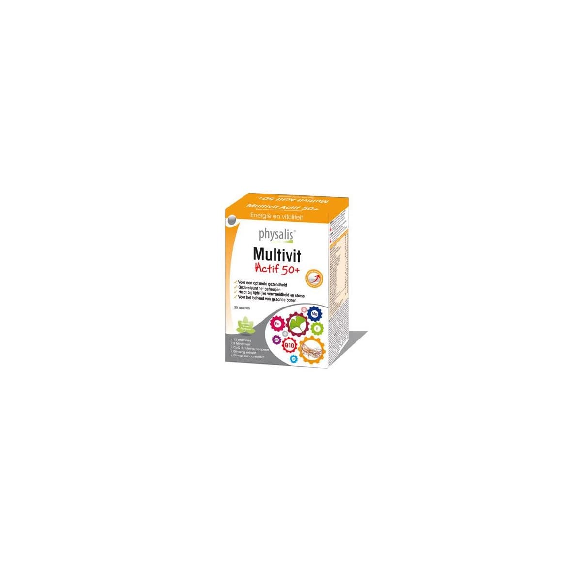 Multivit actif 50+ 30 comprimidos Physalis