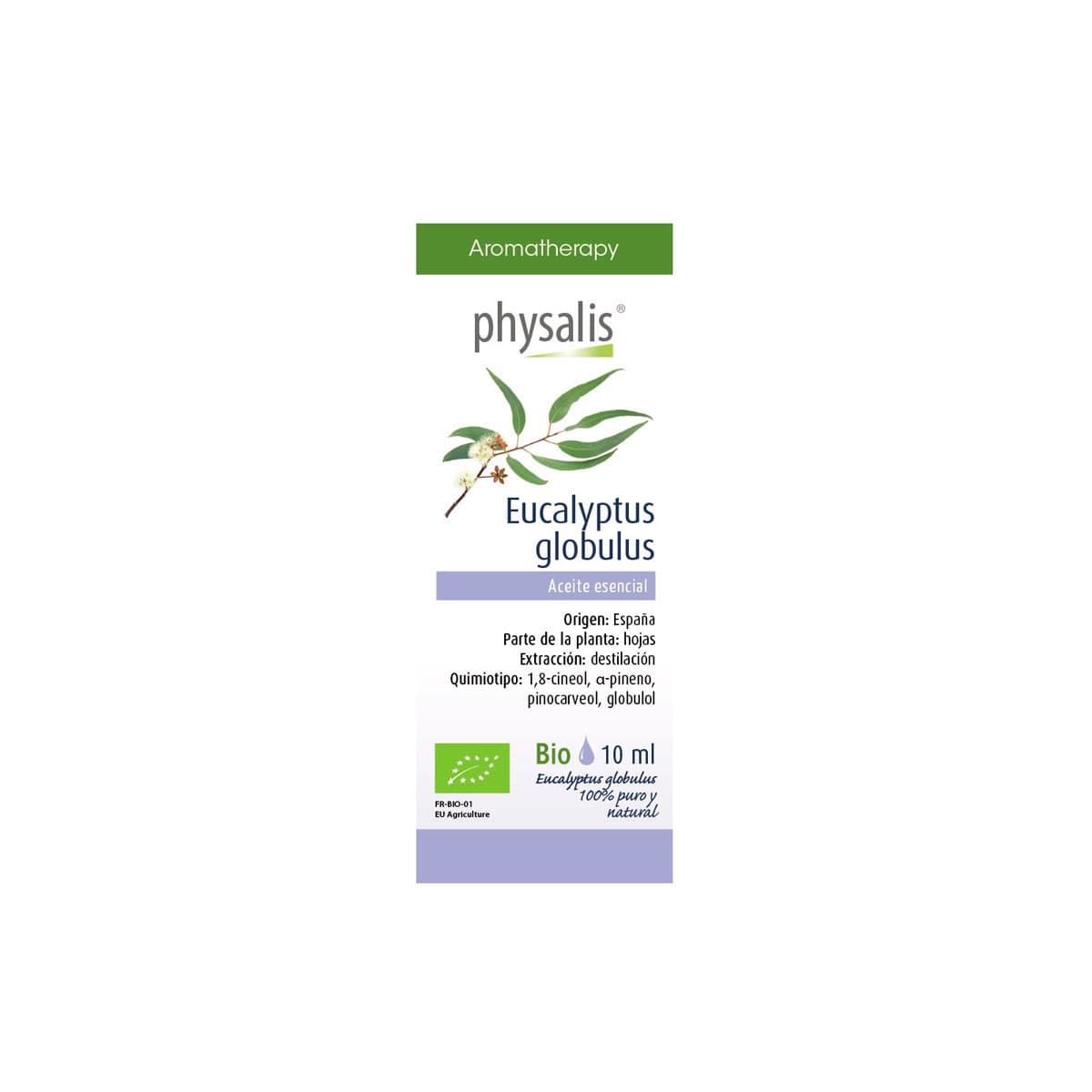 Aceite esencial de eucalipto globulus bio 10 ml Physalis