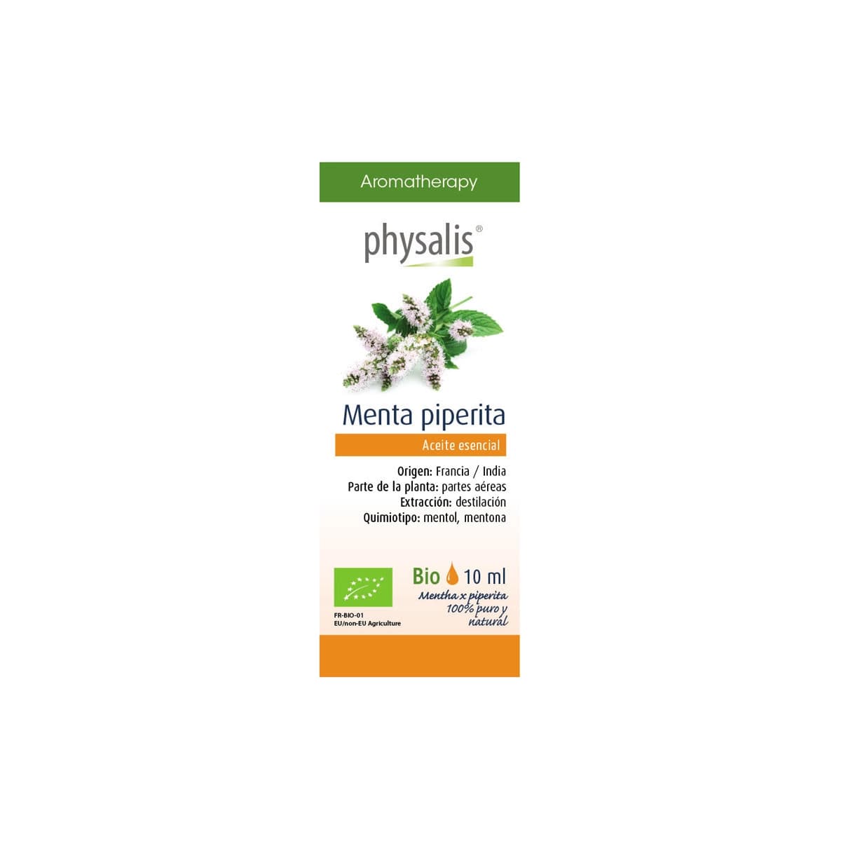 Aceite esencial de menta piperita bio 10 ml Physalis