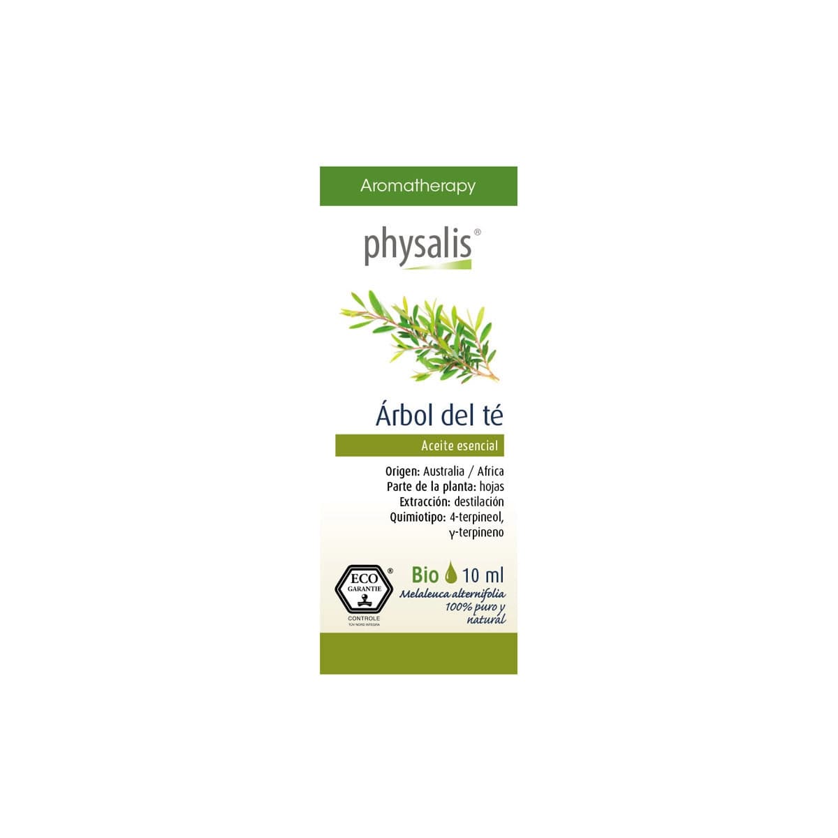 Aceite esencial de arbol del te bio 10 ml Physalis
