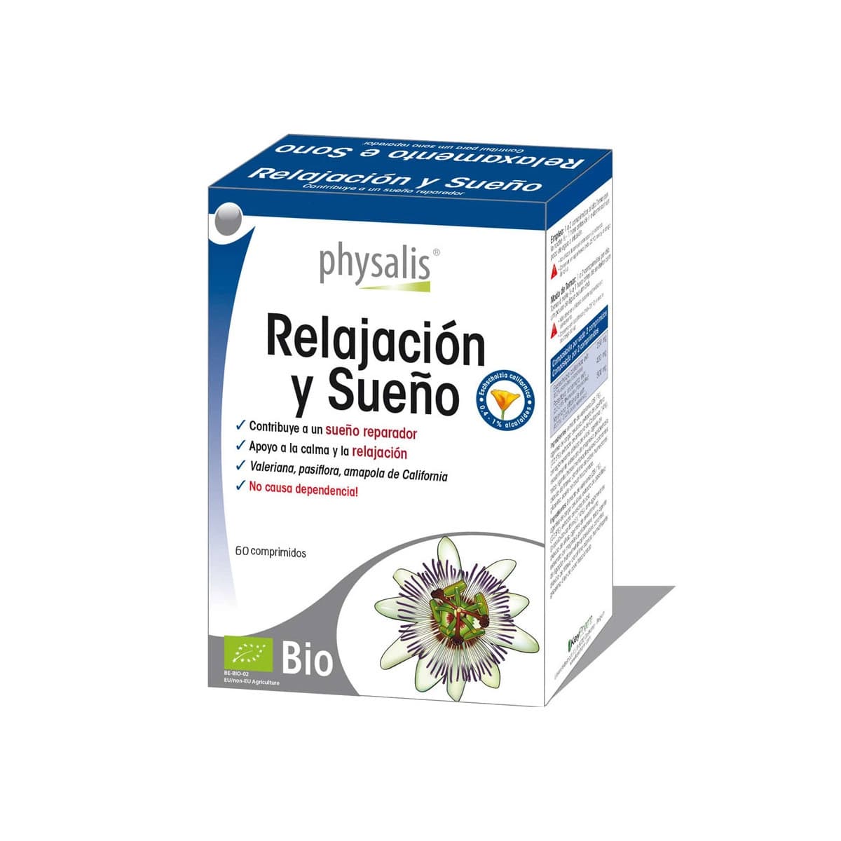 Relajacion y sueño bio 45 comprimidos Bio Physalis