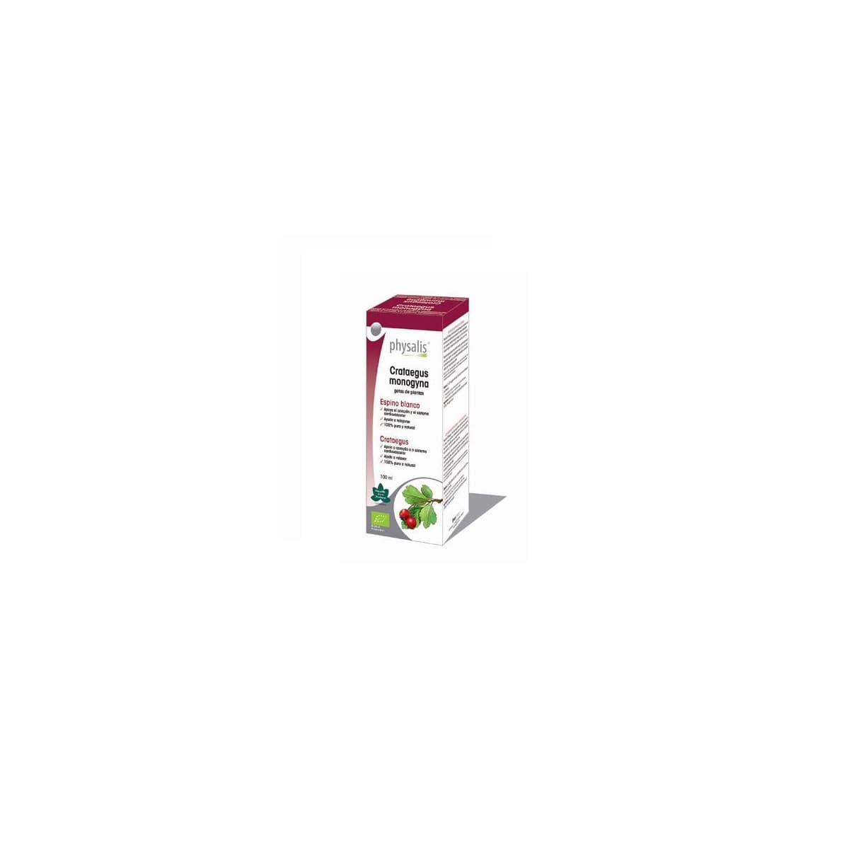 Espino blanco (crataegus monogyna) extracto hidroalcoholico bio 100ml Physalis
