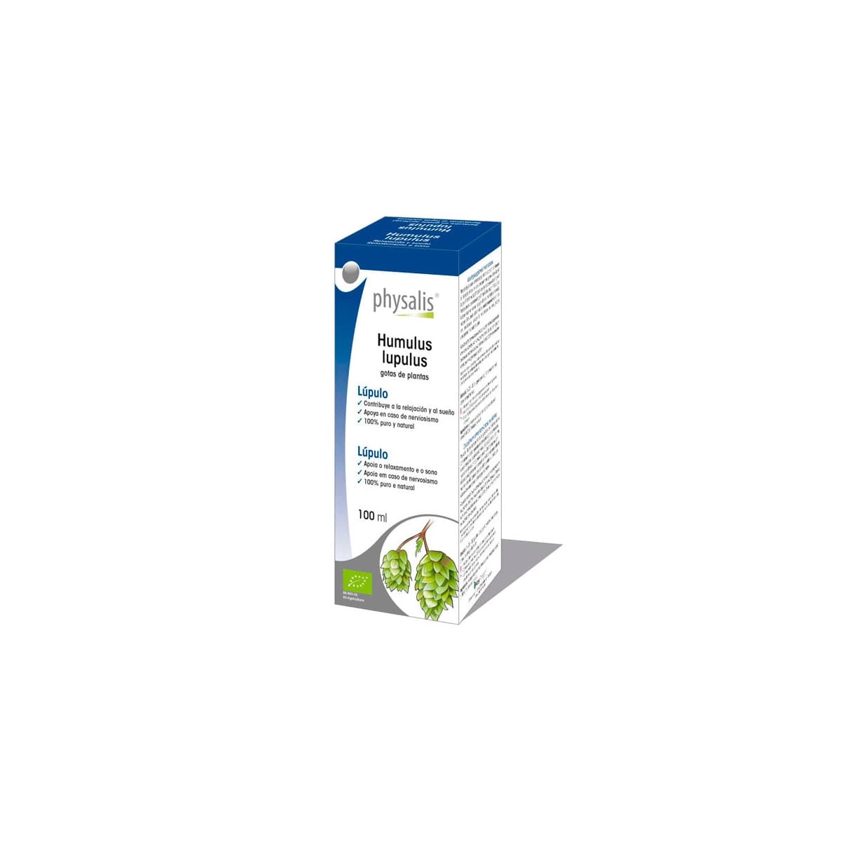 Lupulo (humulus lupulus) extracto hidroalcoholico bio 100 ml Physalis