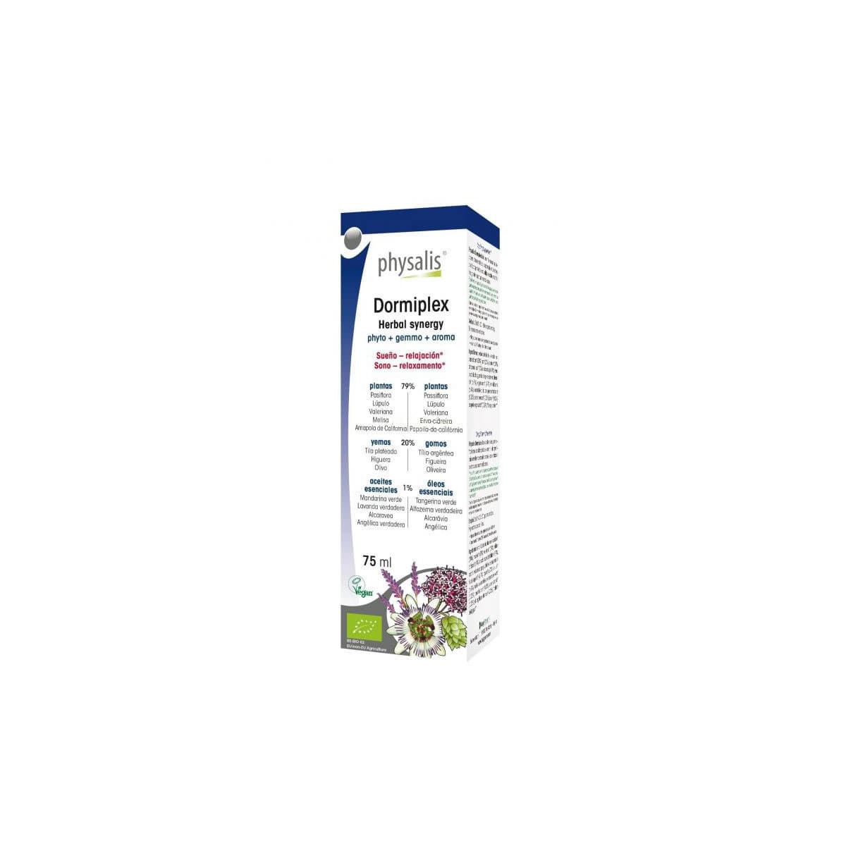 Extracto de Dormiplex bio 75ml Physalis