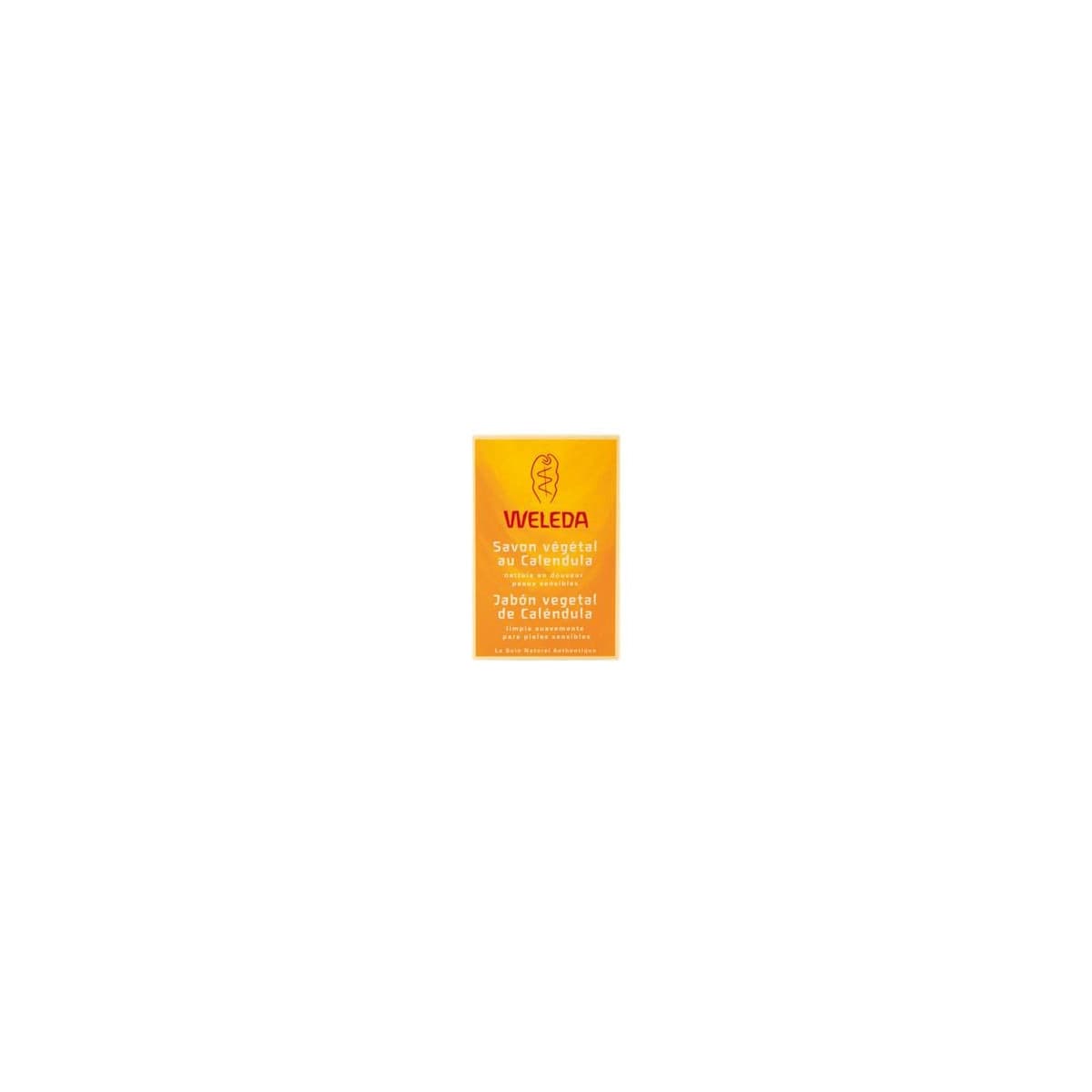 Jabon vegetal de calendula 100g Weleda