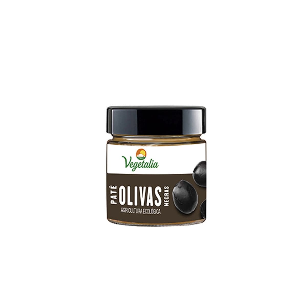 Pate de olivas negras bio 180g Vegetalia