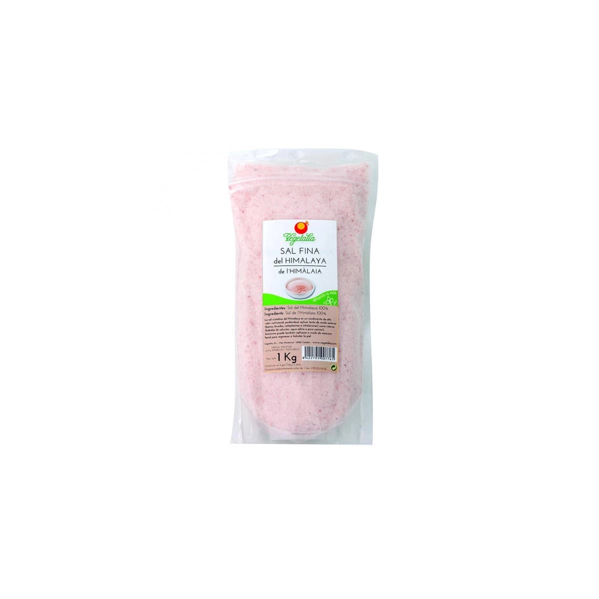 Sal del himalaya fina 1 kg Vegetalia