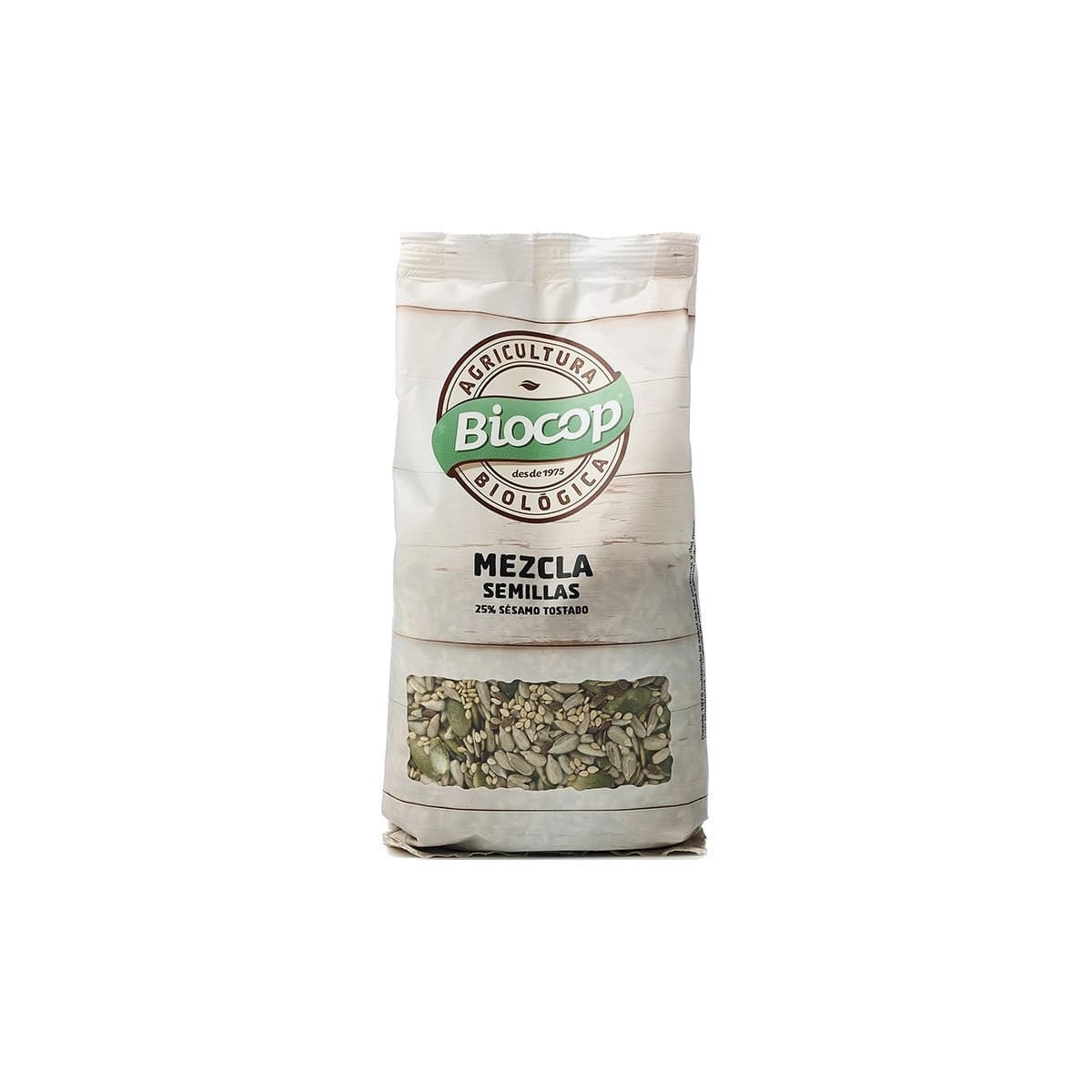 Mezcla de semillas con sesamo tostado bio 250g Biocop