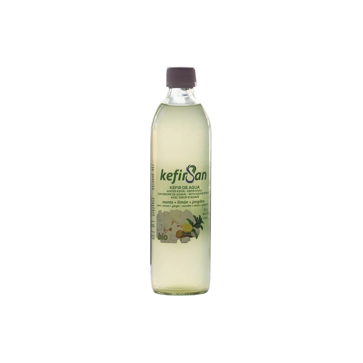Kefirsan de Menta, Limon y Jengibre Bio 500 ml Bionsan