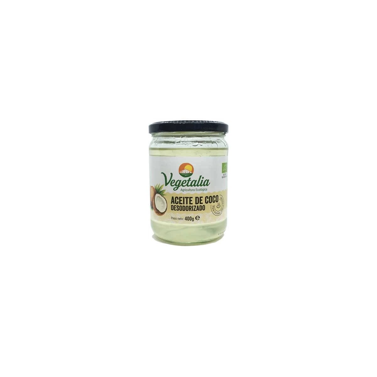 Aceite de Coco Desodorizado Bio 400g Vegetalia